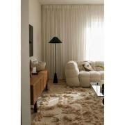 Globen Lighting Stehleuchte Cannes, schwarz, Höhe 140 cm