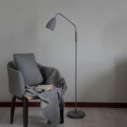 Markslöjd LED-Standleuchte Patro, grau, Metall, dimmbar