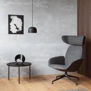 PLEASE WAIT to be SEATED Hängelampe QUAY Ø 22cm schwarz