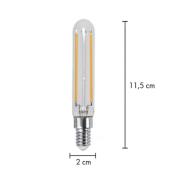 LED-Leuchtmittel Röhre T20 E14 11,5 cm 2,5 W 2.200 K dimmbar