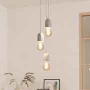 Minimalistisch designte Hängeleuchte Silvares