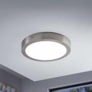 EGLO connect Fueva-C Deckenlampe rund 30cm nickel