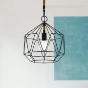 Hängeleuchte Cottingham, Käfig, einflammig