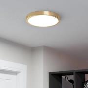 LED-Anbaupanel Fueva 5 IP20 830 messing Ø28,5cm