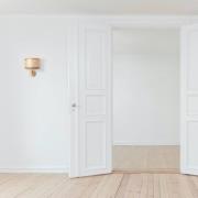 ALMUT 2610 Wandlampe Ø 25cm, Heu pur