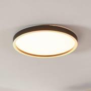 EGLO connect Montemorelos-Z, RGBW, schwarz, Ø57cm