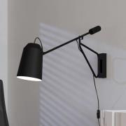 Wandleuchte Loreto 1 mit langem Arm und Stecker