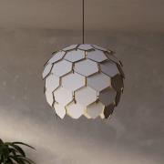 Hängeleuchte Mattanza mit grauem Schirm