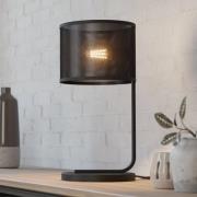 Tischleuchte Manby, Höhe 48,5 cm, schwarz, Stahl