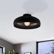Deckenleuchte Mogano, Ø 40 cm, schwarz, Stahl