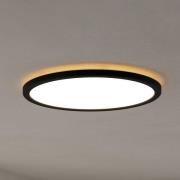 EGLO connect LED-Deckenlampe Rovito-Z, schwarz, Ø 39 cm