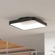 EGLO connect Smart-LED-Deckenlampe Loretello-Z,eckig,schwarz