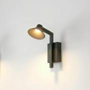 Lucande LED-Wandleuchte Steve, schwarz, 24 cm, USB, dimmbar