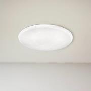 LED-Deckenlampe Frania-S m. Kristalleffekt Ø33cm