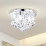 LED-Deckenleuchte Almonte mit Behang, 50cm