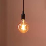 LED-Globelampe E27 4W amber Ø 12,5 cm