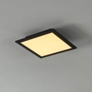 EGLO connect CCT Deckenlampe 30x30cm schwarz