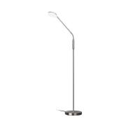 LED-Stehlampe Sorento nickel, Höhe 138 cm, CCT, Touchdimmer