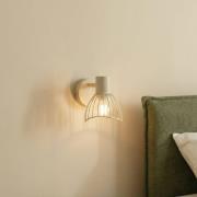 Lindby Deckenleuchte Piena, beige, 1-flg., Metall, Ø 93,cm