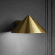 FRANDSEN LED-Akku-Wandlampe Grasp, messingfarben, 15cm