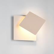 LED-Wandleuchte Mio, beigefarben, Breite 18 cm, Metall