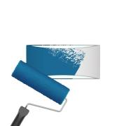 Wandleuchte Wacadia, weiß, Breite 30 cm, Gips