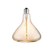 Lucande LED-Trichterlampe, E27 4W, amber, Ø 14 cm, 2700K