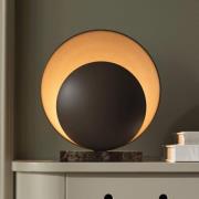 Globen Lighting Tischlampe ORBIT, braun Höhe 32 cm Marmorfuß