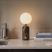 Globen Lighting Akku-Tischleuchte Torrano, Marmor braun