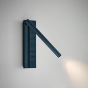 Bover LED-Wandleuchte Arid A/02 graublau, Alu, 2.700 K