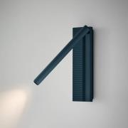 Bover LED-Wandleuchte Arid A/03 graublau, Alu, 2.700 K