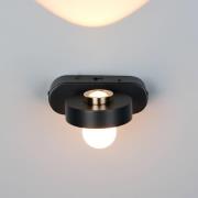 LED-Wandleuchte Arpino schwarz Ausladung 15 cm Metall 2-flg.