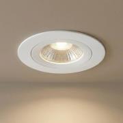 LED-Deckeneinbauspot Diled, Ø 8,5 cm, 10 W, 3.000 K, weiß