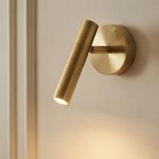 Wandleuchte Sopel, gold, 1-flammig, Stahl, G9, Höhe 15 cm