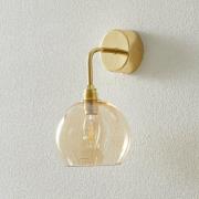 EBB & FLOW Rowan Wandlampe gold Schirm gold-rauch