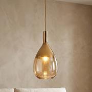 EBB & FLOW Lute S Pendellampe gold gold-rauch