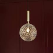 Nuura Miira 1 Large Hängelampe 1fl messing/klar