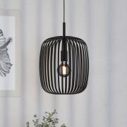 Hängeleuchte Romazzina, schwarz, Ø 33 cm, Metall, E27