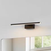 LED-Wandleuchte Conettilla, schwarz, Breite 40 cm, IP44, CCT