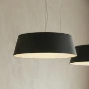 Lucande LED-Hängeleuchte Belsar, schwarz, Aluminium, CCT