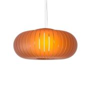 Kartell Hängeleuchte Teresa Frozen, amber, Ø 50 cm, E27