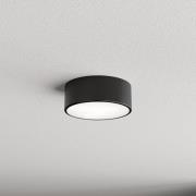 Deckenleuchte Cleo, Ø 20 cm, IP20, schwarz, Metall, E27