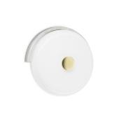 LED-Wandleuchte Trip, carrara/weiß, Marmor, Glas, 2.700 K