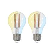 LUUMR Smart LED E27 A60 7W ZigBee Tuya Hue 2er-Set