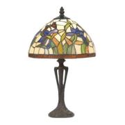 Tischleuchte Elanda, Tiffany-Stil, Höhe 41 cm