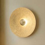 LED-Wandleuchte Sole M, Ø 65 cm, goldfarben, Stahl, 3.000 K