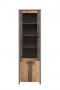 Vitrine CLIF von Forte Old-Wood Vintage / Beton