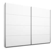 Schwebetürenschrank 2-trg 226cm Alpinweiß