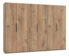 Drehtürenschrank 6trg LEVEL36 A von WIMEX Braun