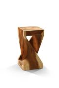 Hocker ROOT Millennium Suar Holz Natur Hellbraun